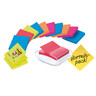 POST-IT Haftnotizspender PRO-W12Nws +12xSuper Sticky Z-Notes 90Bl. gelb