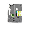 BROTHER P-touch Schriftbandkassette TZe-MQG35 12mmx5m ws auf apfelgrün