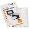 DURABLE Einsteckschild BADGEMAKER 145302 75x40mm weiß, 240St/Pck