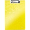 LEITZ Klemmmappe WOW 41990016D IN A4 PS gelb