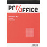 PRO/OFFICE Notizblock DIN A6 kariert 50Blatt Recycl.Papier
