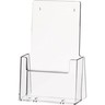 HELIT Prospekthalter H2351002 1/3 DIN A4 1Fach PS glasklar