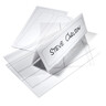 DURABLE Tischnamensschild 804819 210x122mm transparent, 10St/Pck
