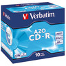 VERBATIM CD-R 43327 52x 700MB 80Minuten Jewelcase, 10St/Pck