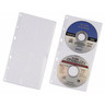 DURABLE CD/DVD Hülle COVER S 520319 PP transparent, 5St/Pck