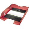 HELIT Briefkorb DIN A4/C4 greenlogic H23635-20 transp.-rot