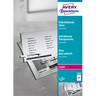 AVERY ZWECKFORM Laserfolie 3480 skl. A4 transparent, 100St/Pck