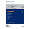 SOENNECKEN Briefblock 2307 DIN A4 gelocht kariert weiß, 50Bl