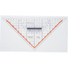 RUMOLD Zeichendreieck 1054 25cm Plexiglas transparent