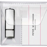 VELOFLEX USB Stick-Hülle 2256010 10x10cm PP transparent, 5St/Pck