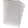 DURABLE Einbanddeckel A4 PP tr für Klemmschienen A4, 100St/Pck