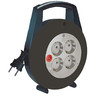 BRENNENSTUHL Kabelbox Vario-Line 1092200 4fach 5m Kabel schwarz