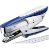 LEITZ Heftzange 5545 Oberlader f. Klammern Nr.10 blaumetallic