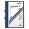 DURABLE Klemmmappe DURACLIP 30 EASY FILE 222907 DIN A4 tans./d.bl.