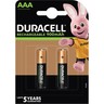 DURACELL Batterie Akku StayCharged DUR203815 AAA 800mAh, 2St/Pck