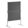 FRANKEN Moderationstafel PRO MT880312 120x150cm Filz grau
