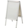 NOBO Plakatständer 1902207 DIN A2 Alurahmen silber
