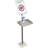 FRANKEN Aufsteller BS0911 A4 Desinfektionsmittel mit Wechselrahmen A4