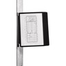 DURABLE Sichttafelwandhalter VARIO MAGNET WALL 10 591801 +10Tafeln sw