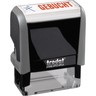 TRODAT Textstempel Printy 4912 GEBUCHT 47x10mm Druck blau/rt