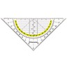 SOENNECKEN Geometriedreieck 14cm Skala (gesamt 16cm).