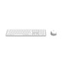 HAMA Tastatur-Maus-Set WKM-550 Funk/BT USB-A weiß