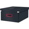 LEITZ Archivbox Click&Store Cosy L A3 Karton/PP, grau