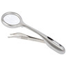 WEDO Lupenpinzette mit LED silber