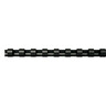 FELLOWES Plastikbinderücken, A4 5348504 25mm, schwarz, 50St/Pck