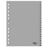 SOENNECKEN Register 1-20 A4h Kunststoff grau