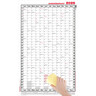 GÜSS Jahresübersicht 2026 A1hoch 600x980mm #5amb abwischbar schw/rot