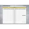 SIGEL Wochenkalender 2026 Linescape A5 148x213mm 1W/2S L2604 d´grau/gelb