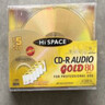 HI-SPACE CDR 80Minuten 700MB gold 24Carat 091072, 10St/Pck