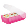 HAN Karteibox DIN A8quer max. 500Karten 998-663 pink