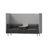 ROCADA Doppelsitz+Tisch BeSoft 1805-4-1, schwarz/grau