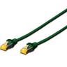 DIGITUS Netzwerkkabel 0,5m grün CAT 6A S/FTP