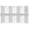 BRUNNEN Querterminbuch 2026 326x102mm 1W/2S 1077401956