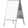 MAGNETOPLAN Kundenstopper SP A1 Wechselrahmen Aluminium wetterfest