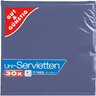 G&G Servietten 33x33cm 3-lagig dunkelblau, 30St/Pck
