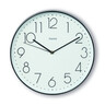 HAMA Wanduhr Korsika 30cm rund analog, schwarz/weiß