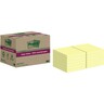 POST-IT Haftnotiz Recycling Notes gelb 654RSS 76x76mm 12St/Pck