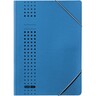 ELBA Eckspanner chic 400010053 DIN A4 150Bl. Karton blau