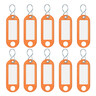 WEDO Schlüsselanhänger mit S-Haken orange, 10St/Pck