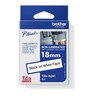 BROTHER P-touch Schriftbandkassette TZe-N241 18mm:8m unlam. sw auf ws