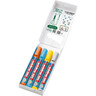 EDDING Flipchartmarker 1-5mm Pinselspitze 4-385-4 4St/Set