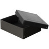 FALKEN Aufbewahrungsbox PURE Box Black A4 240x320x100mm schwarz
