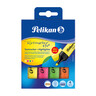 PELIKAN Textmarker 490 2-5mm Keilspitze sortiert, 4St/Pck
