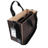SIGEL Desk Sharing Bag Bicolor M br/beige recycelter PET Filz 360x280x150mm