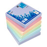 Haftnotiz 75x75mm vio/rosa/aprik h´grün/h´blau 100Blatt, 6Block/Pck