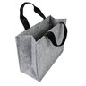 SIGEL Desk Sharing Bag Basic M h´grau recycelter PET Filz 360x280x150mm